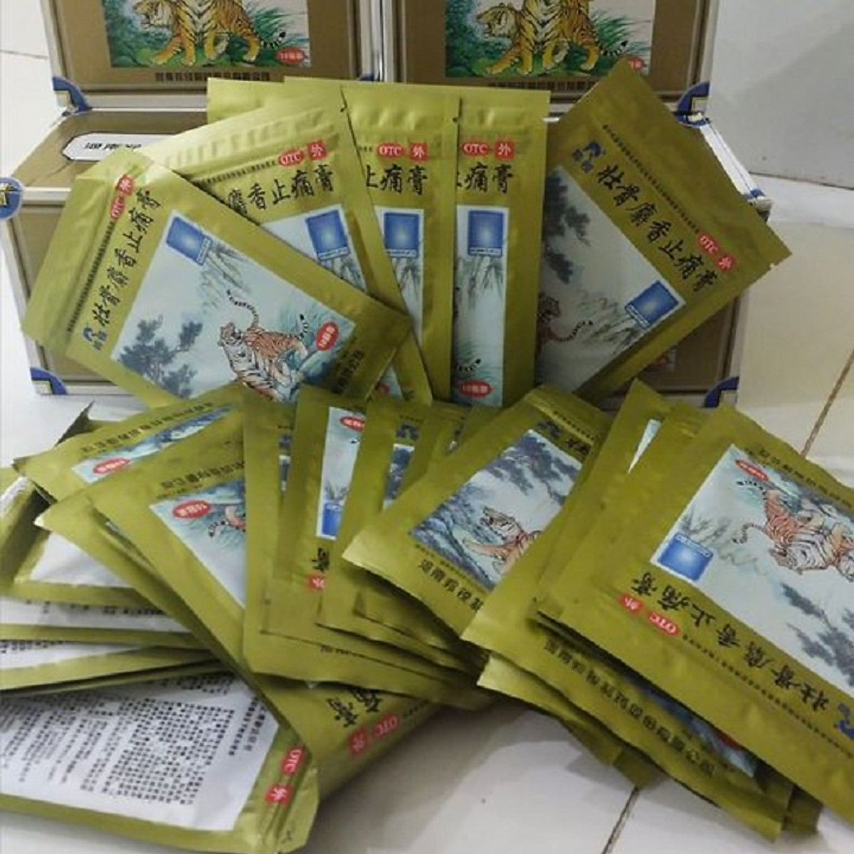 Miếng Cao Dán Con Hổ Trung Quốc