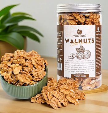 Hạt óc chó vàng tách vỏ TANU NUTS giàu dưỡng chất tốt cho bà bầu và trẻ nhỏ