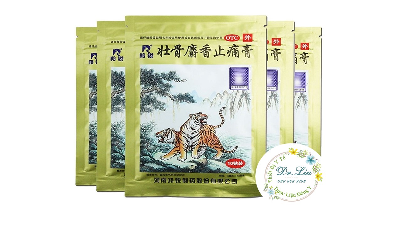 Miếng Cao Dán Con Hổ Trung Quốc